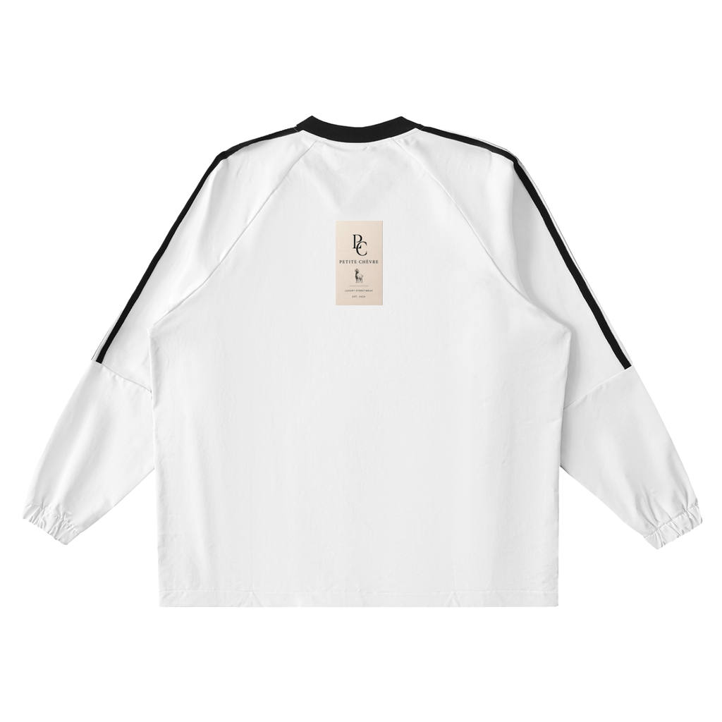 Color-Block V-Neck Long-Sleeve jersey
