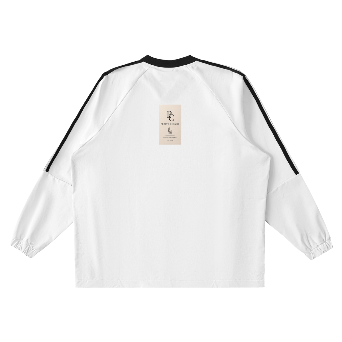 Color-Block V-Neck Long-Sleeve jersey