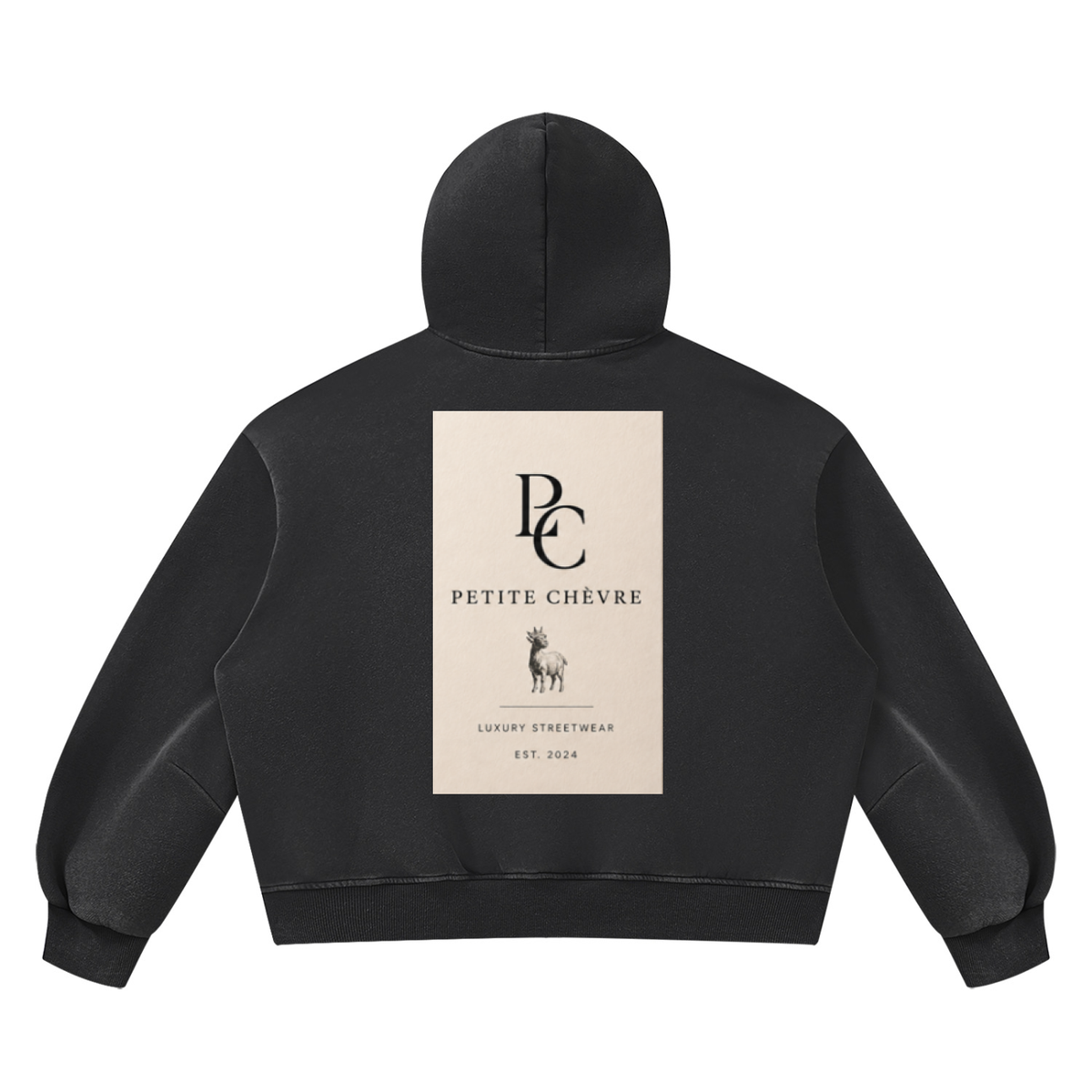 Vintage Wash Boxy Fleece Hoodie (multiple colors)