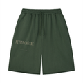 Unisex Loose Raw Edge Shorts