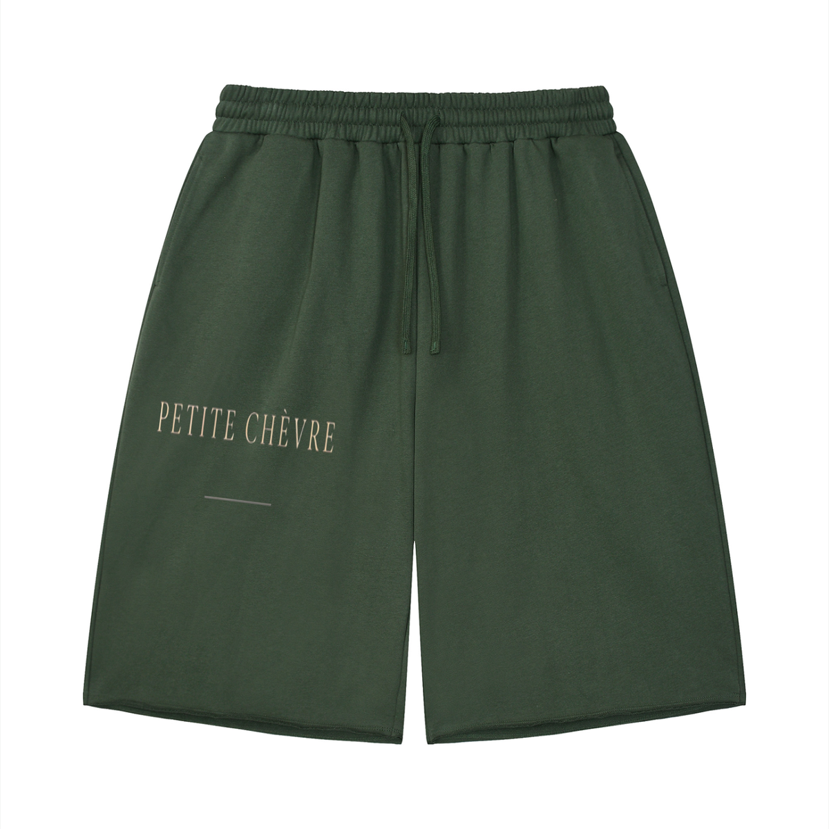 Unisex Loose Raw Edge Shorts