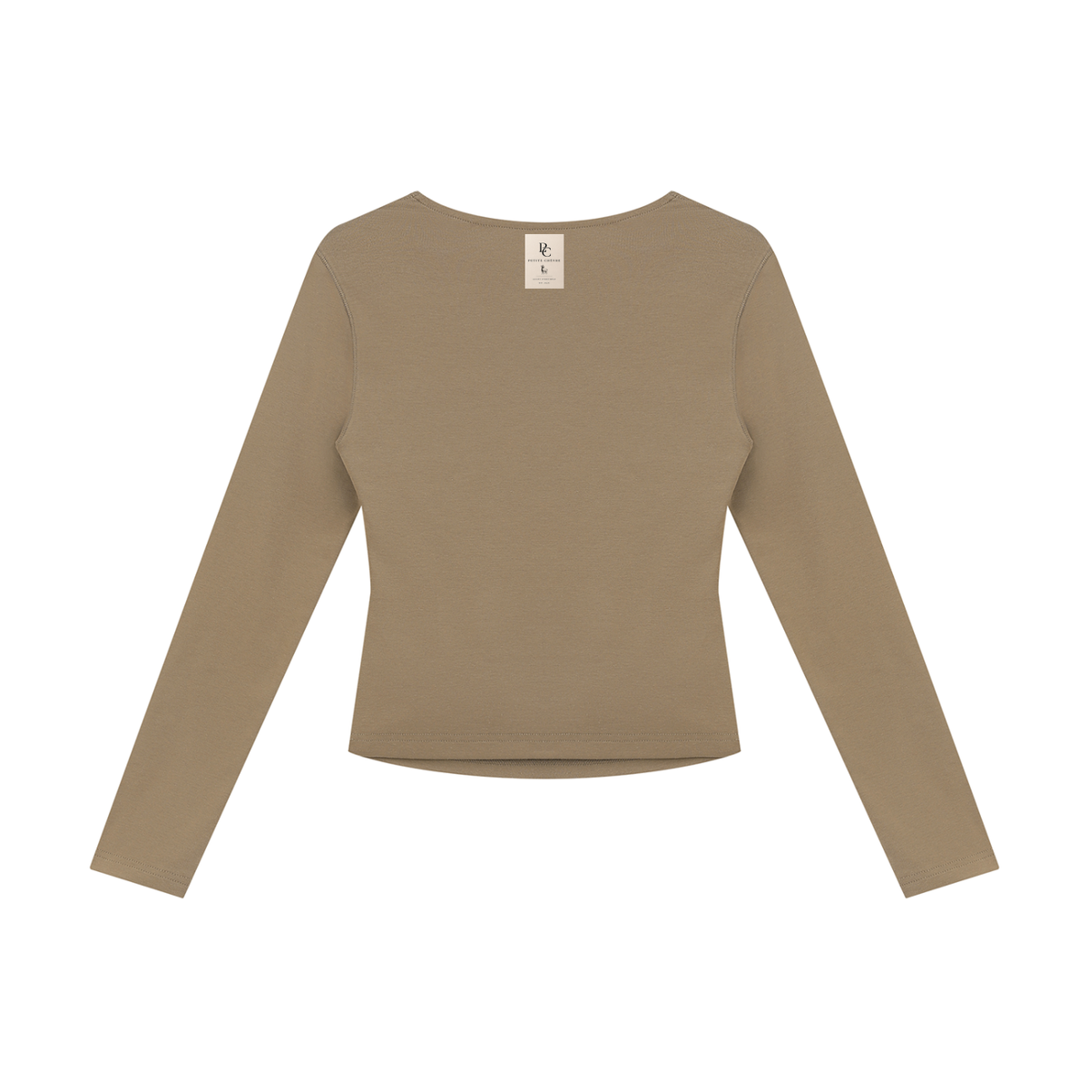 Women's Ruched Long Sleeve T-Shirt