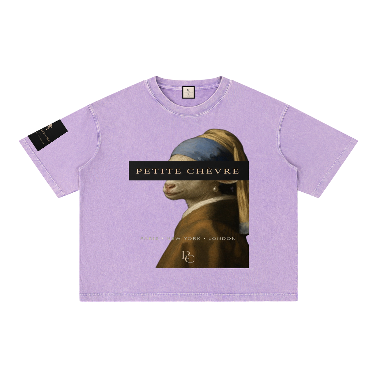 Mineral Wash Boxy Cotton T-Shirt
