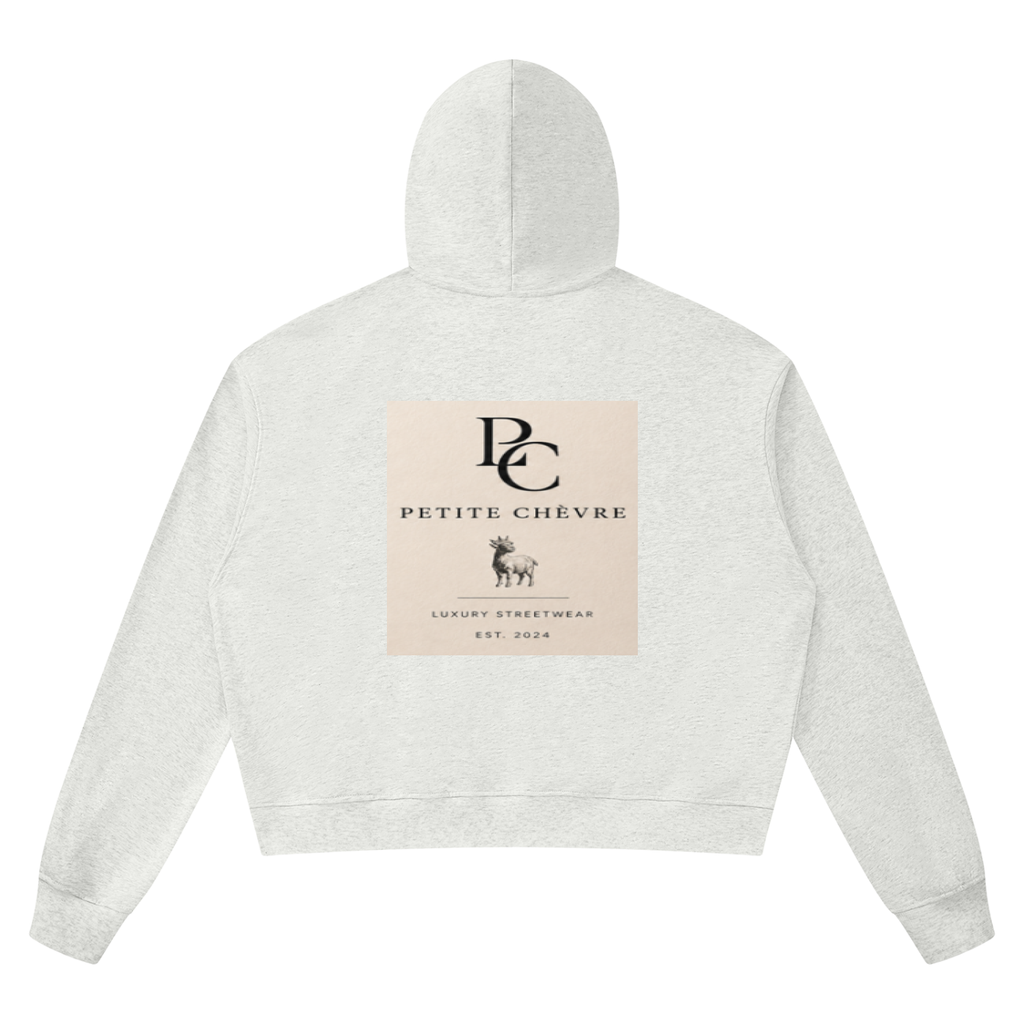 Boxy Raw Edge Hoodie  (multiple colors)