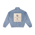 Unisex Plaid Quarter-Zip Sweatshirt