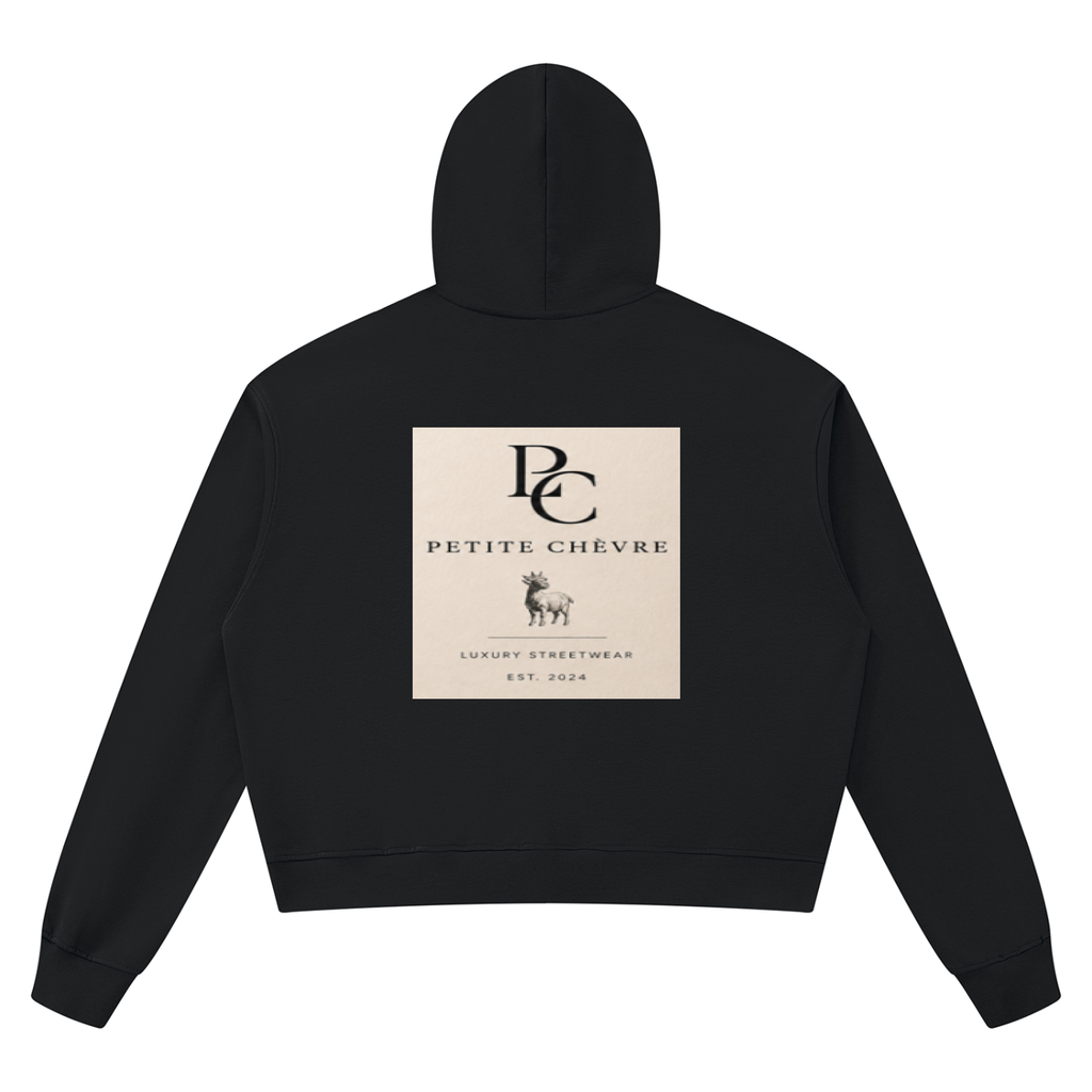 Boxy Raw Edge Hoodie  (multiple colors)