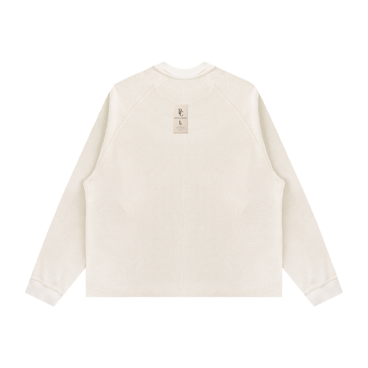Unisex Vintage Wash Boxy  Waffle T-Shirt