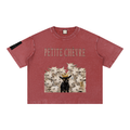 Mineral Wash Boxy Cotton T-Shirt