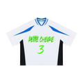 Unisex Oversized Color Block V-Neck T-Shirt