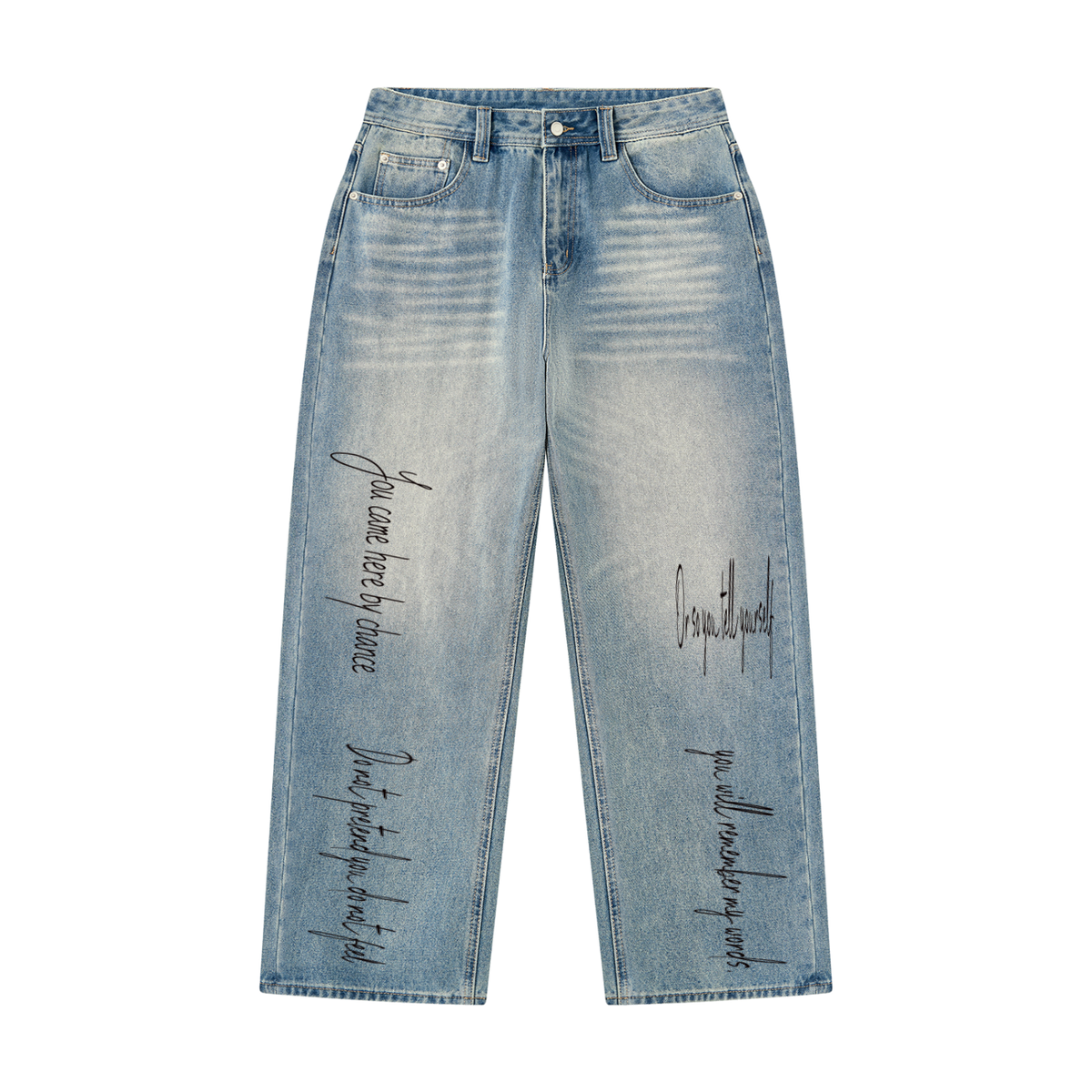 Men’s Vintage Wash Denim Jeans