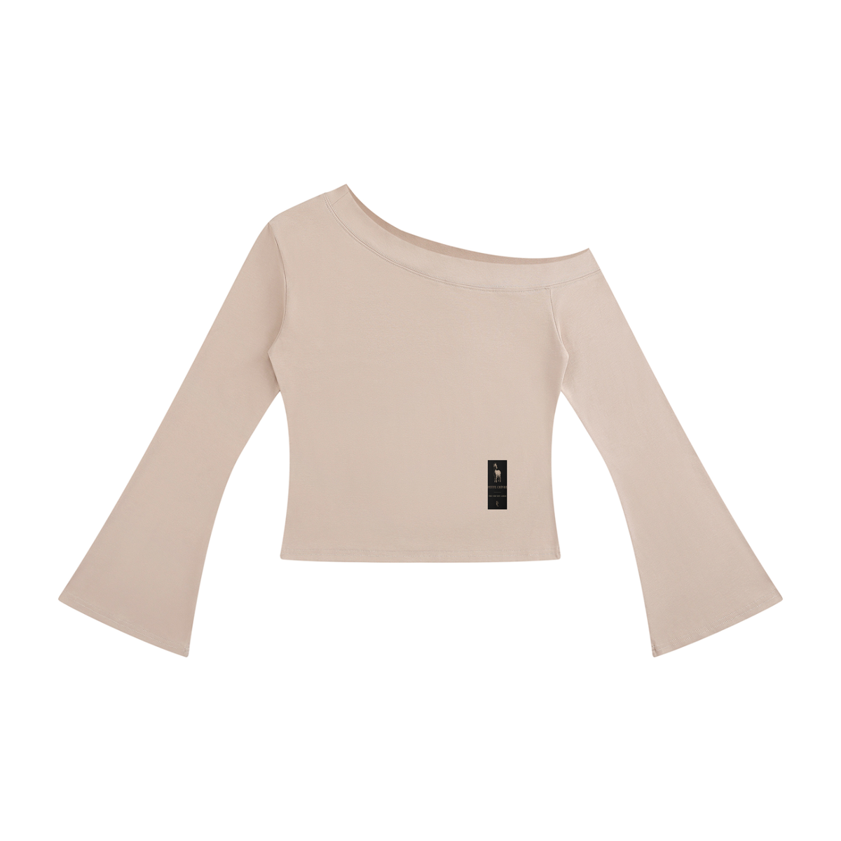 Women's Off-Shoulder Bell Sleeve T-Shirt