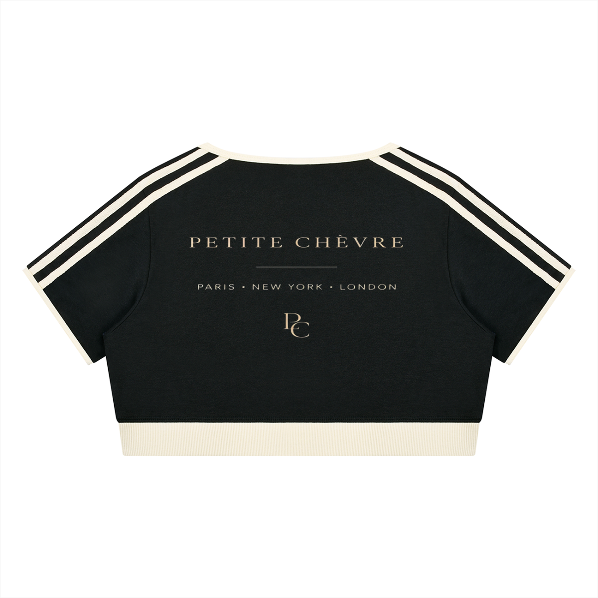 Women’s Color Block Crop T-Shirt