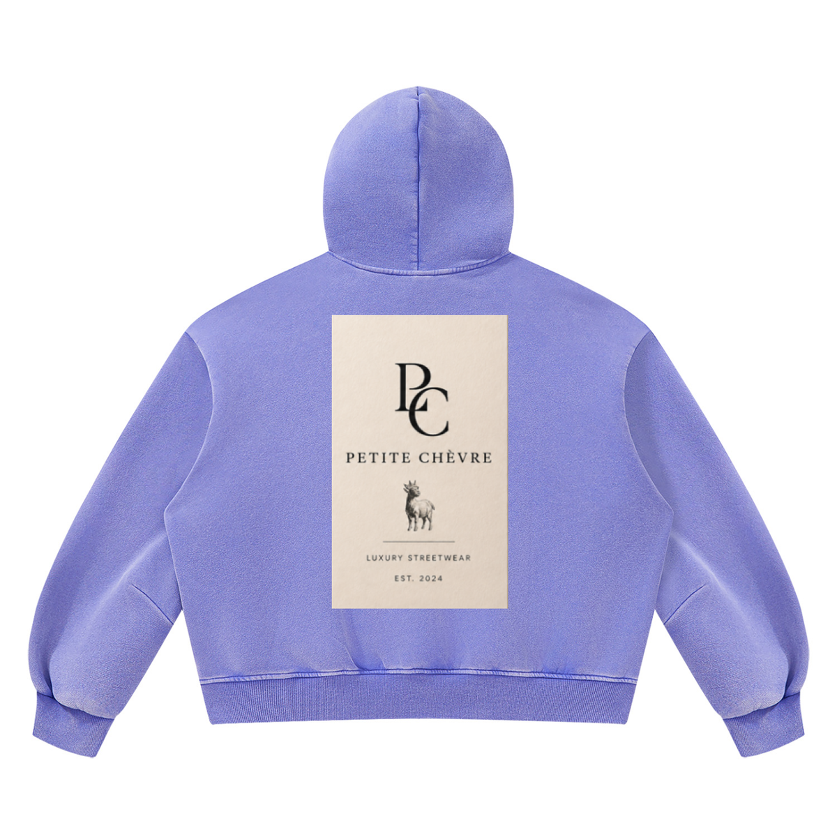 Vintage Wash Boxy Fleece Hoodie (multiple colors)