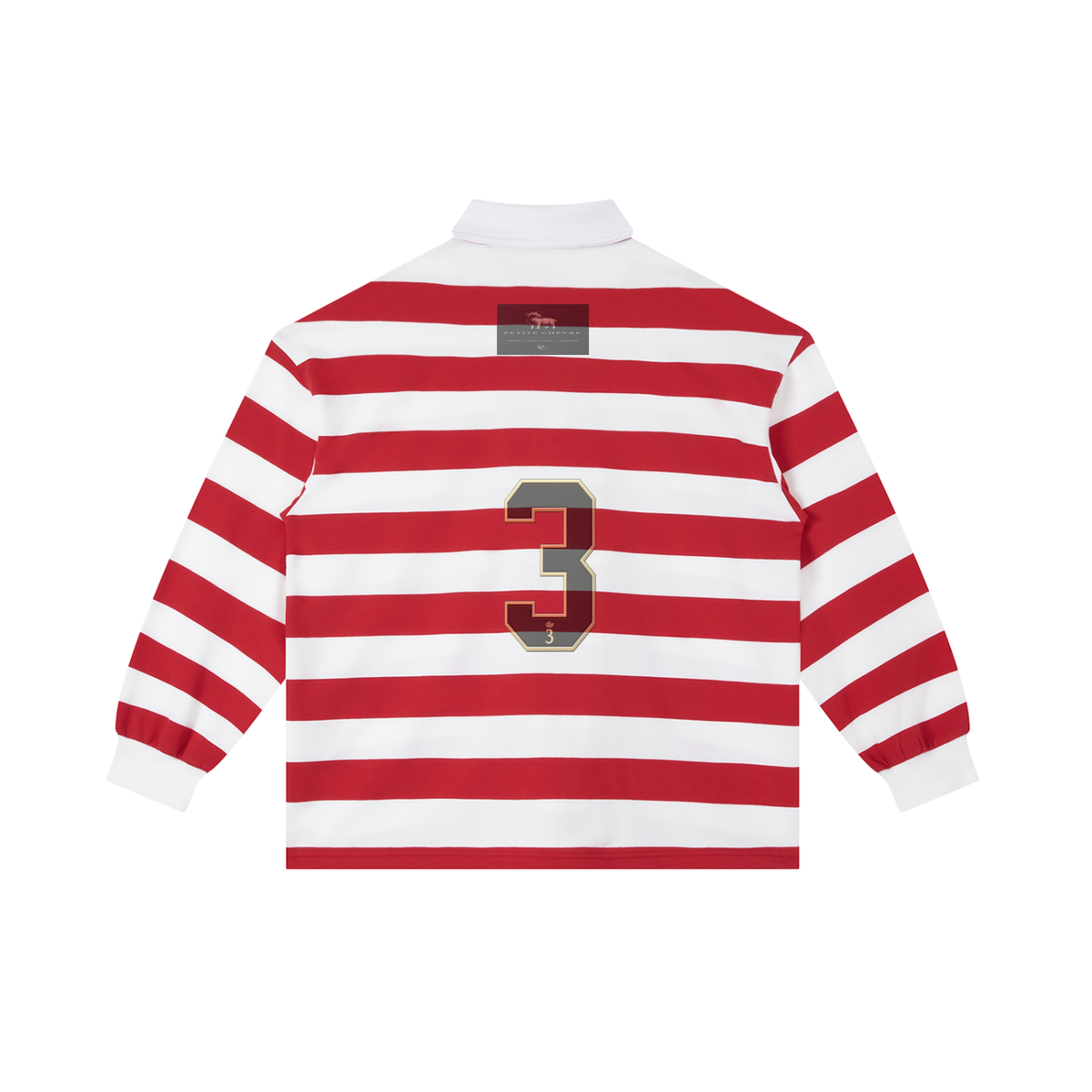Color Block Stripe Polo Shirt