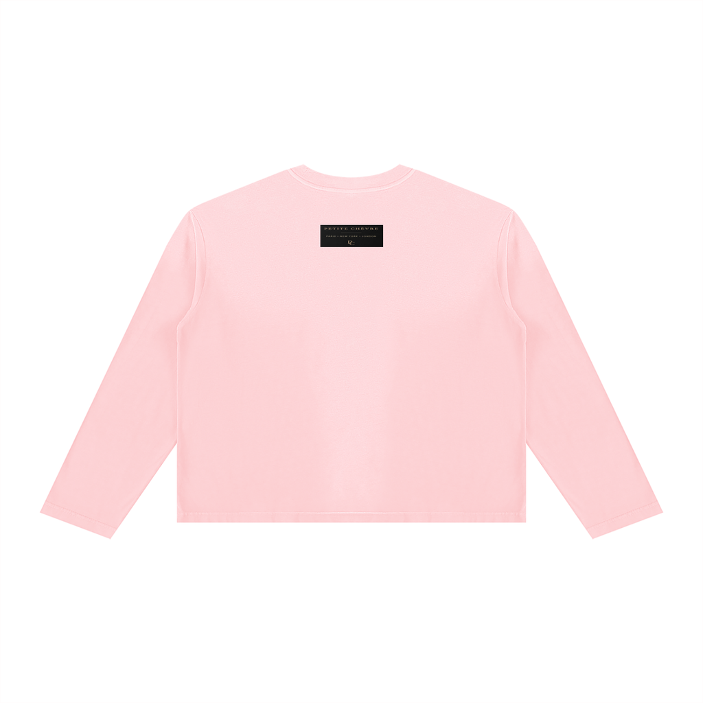 Unisex Sunfade Boxy Long Sleeve T-Shirt