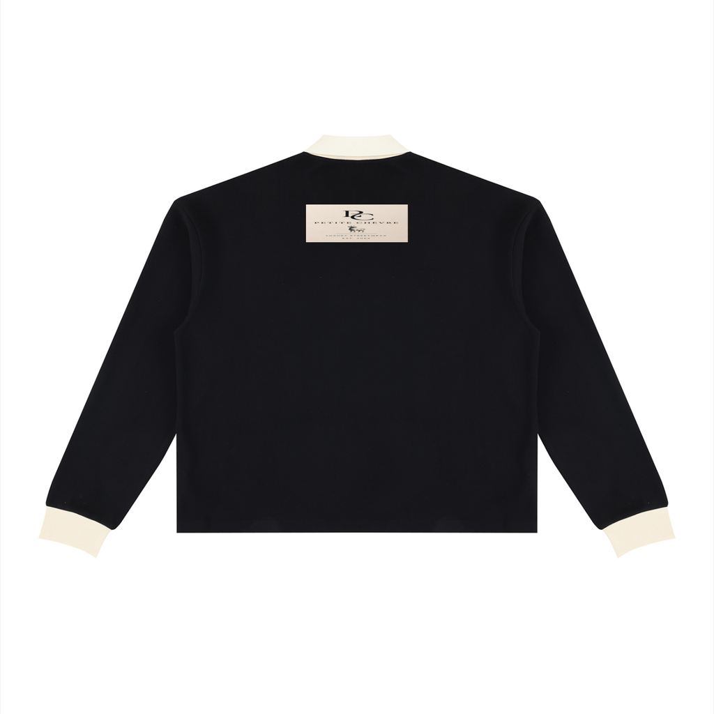Unisex Color Block Long Sleeve Sweatshirt