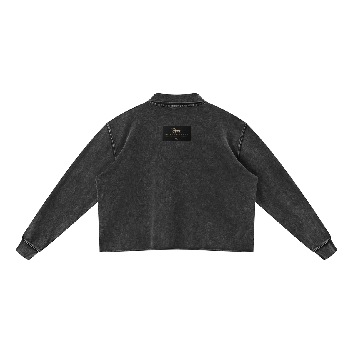 Unisex Mineral Wash Pullover Sweatshirt