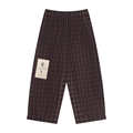 Unisex Plaid Wide Leg Pants