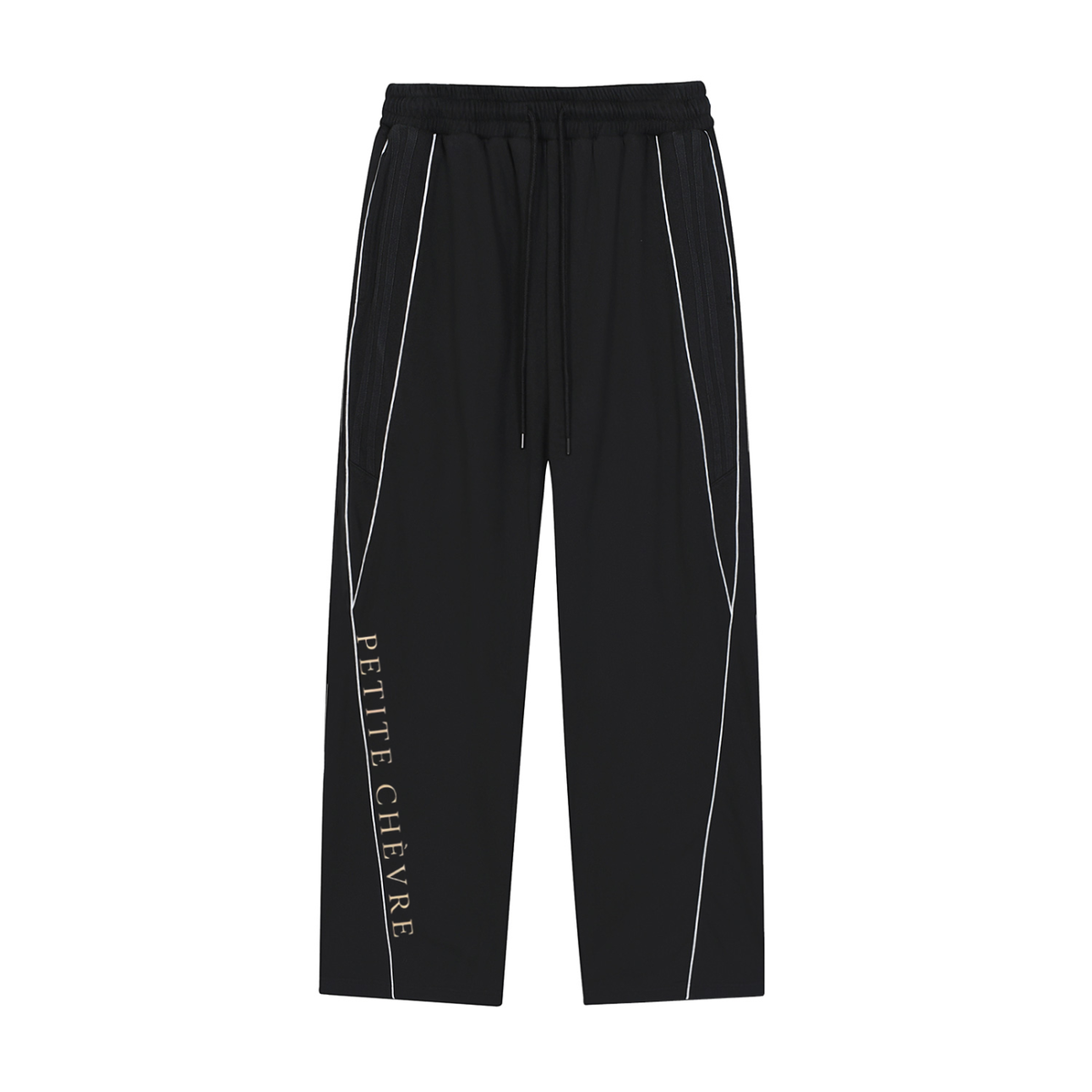 Reflection Striped Straight-Leg Sweatpants