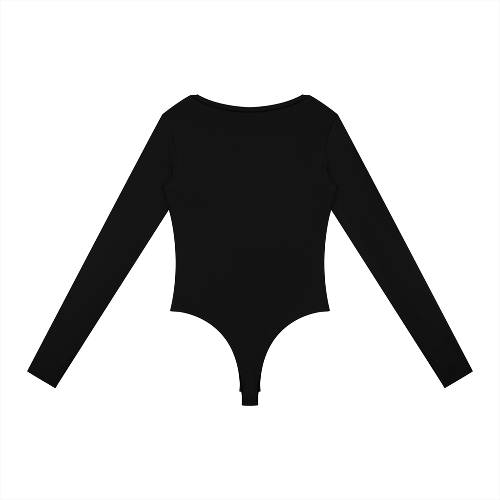 Women's Tight Long Sleeve Yoga Bodysuit