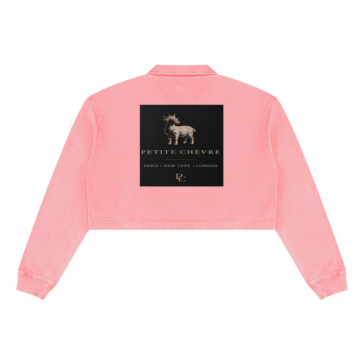 Women’s Vintage Wash Crop Sweatshirt (multiple colors)