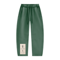Unisex Vintage Wash Barrel Leg Fleece Sweatpants (multiple colors)