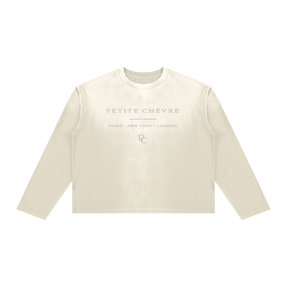 Unisex Sunfade Boxy Long Sleeve T-Shirt