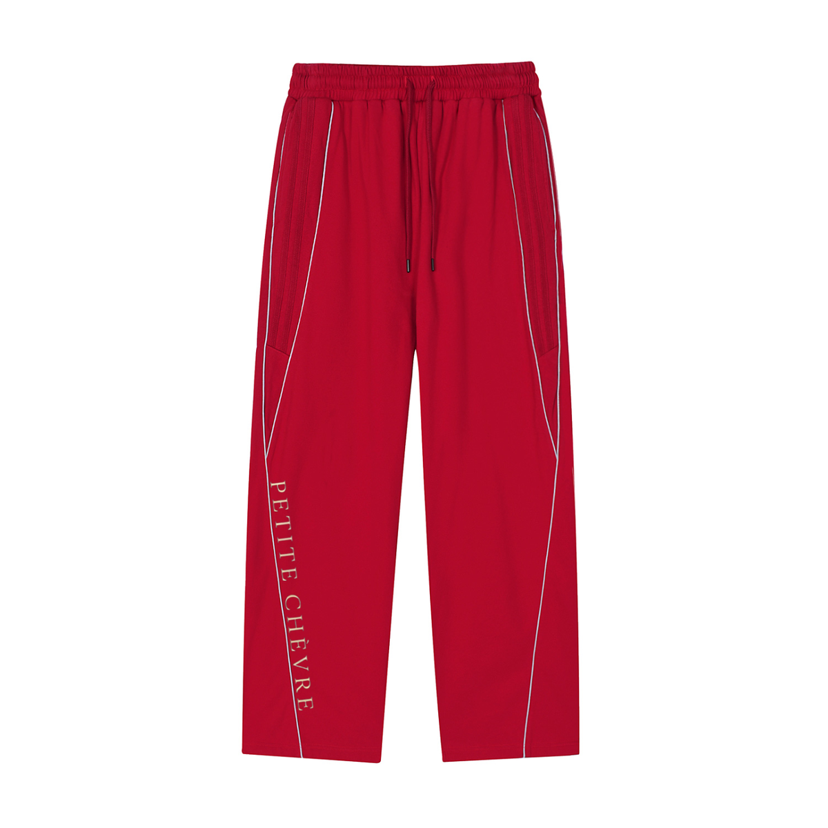 Reflection Striped Straight-Leg Sweatpants