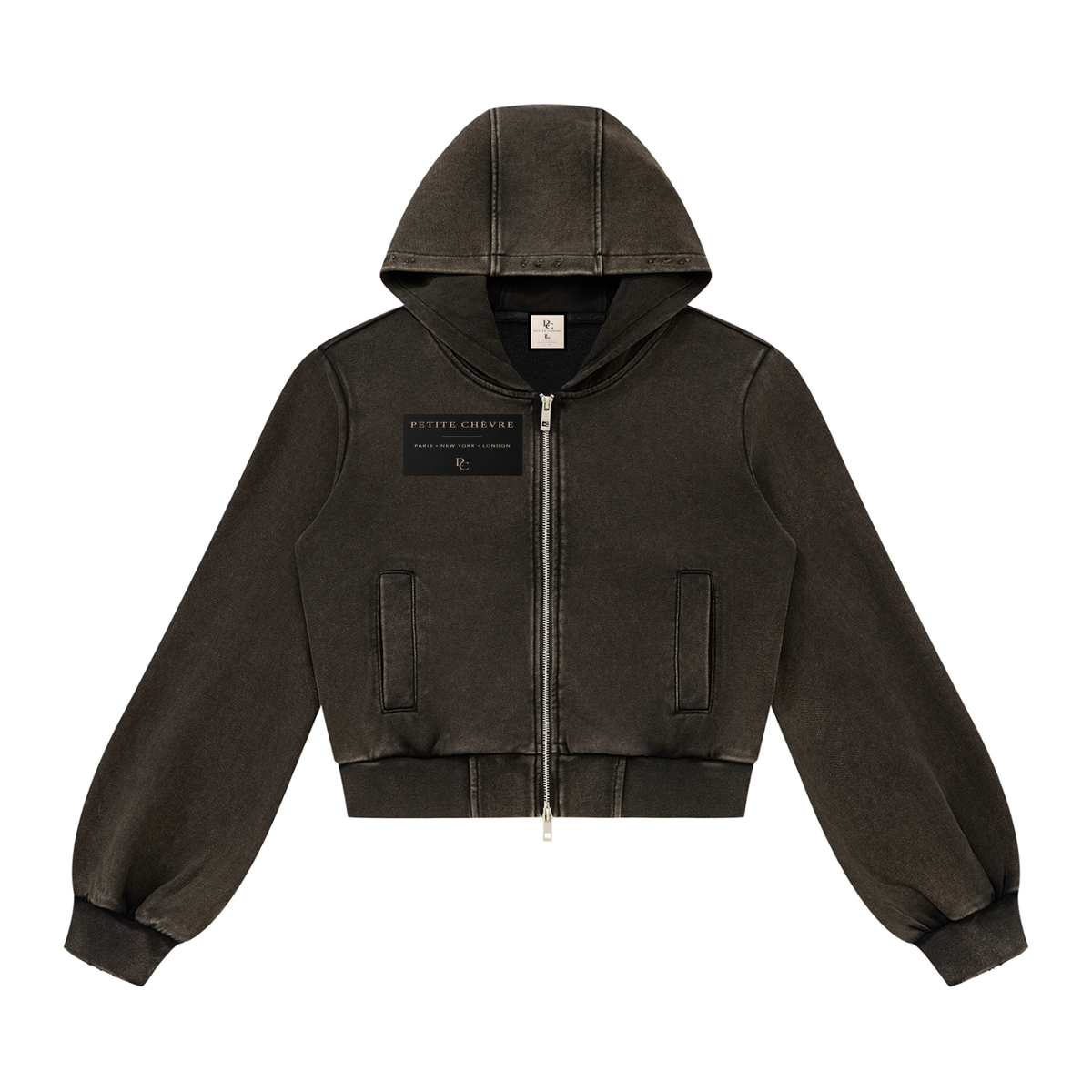 Women’s Vintage Wash Full Zip Hoodie