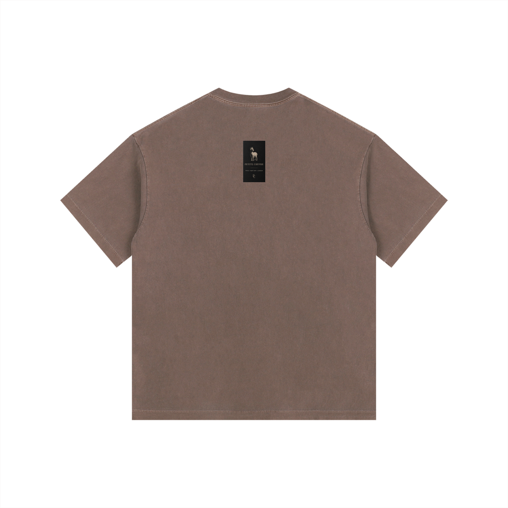 Vintage Washed Oversized Cotton T-Shirt
