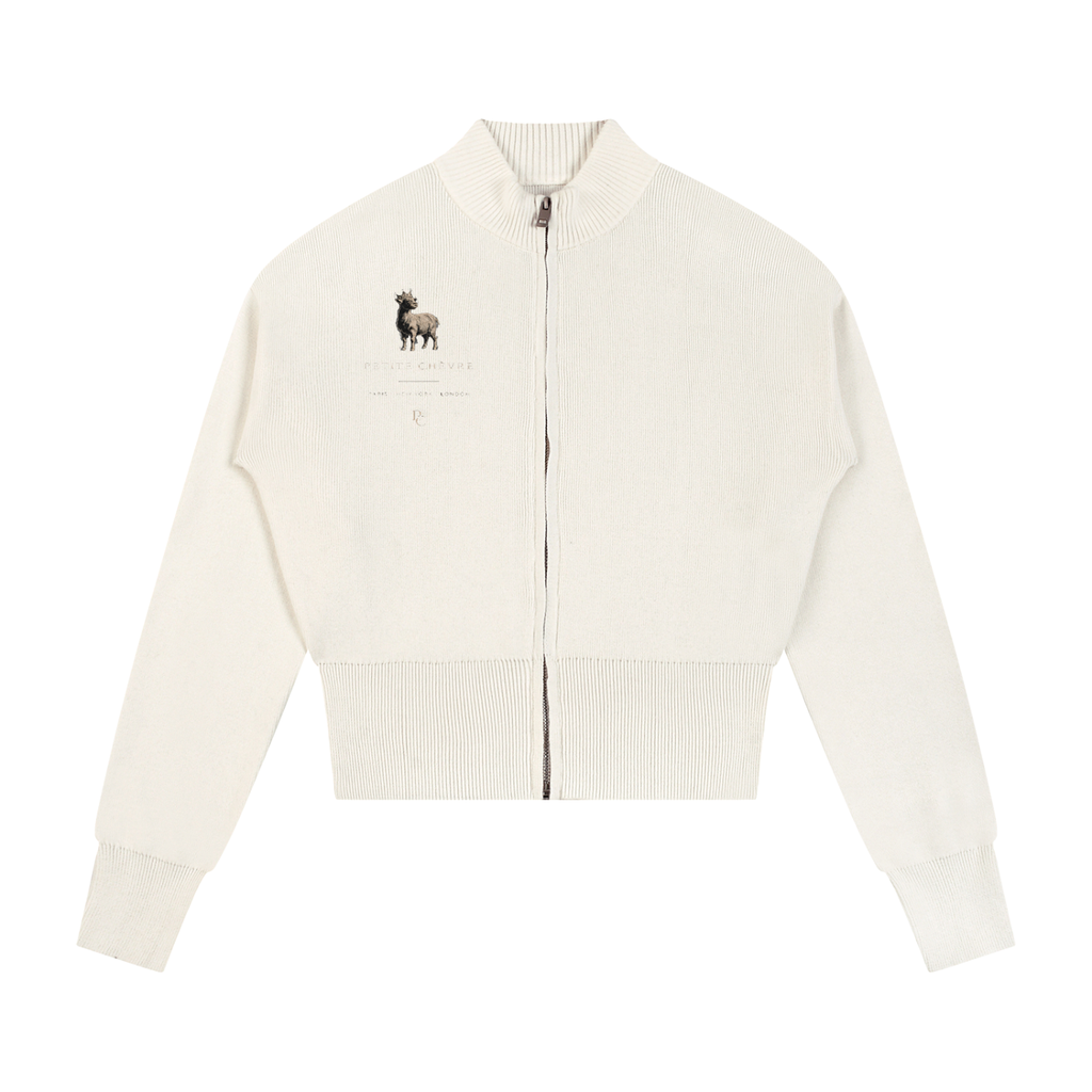 Women’s Mock Neck Zip Up Cardigan