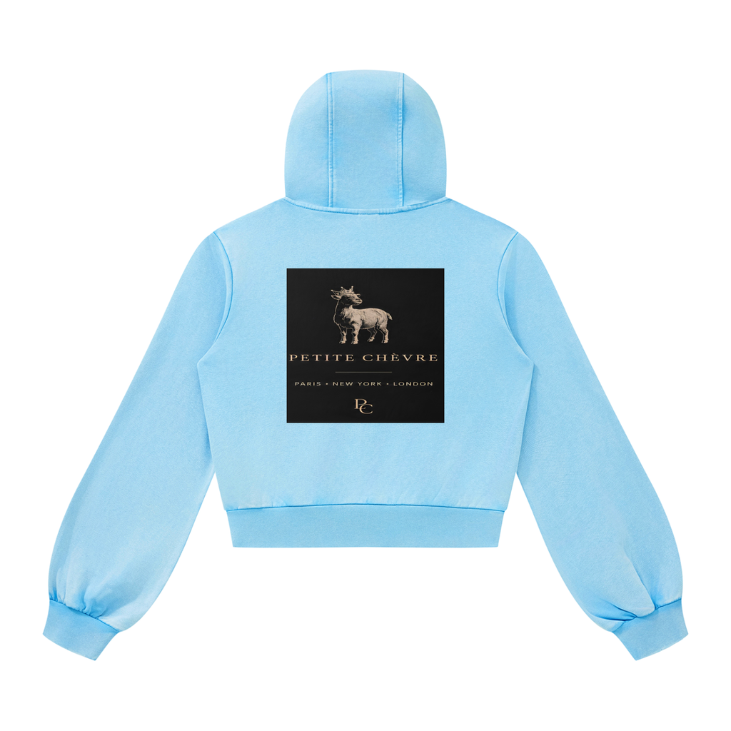 Women’s Vintage Wash Full Zip Hoodie