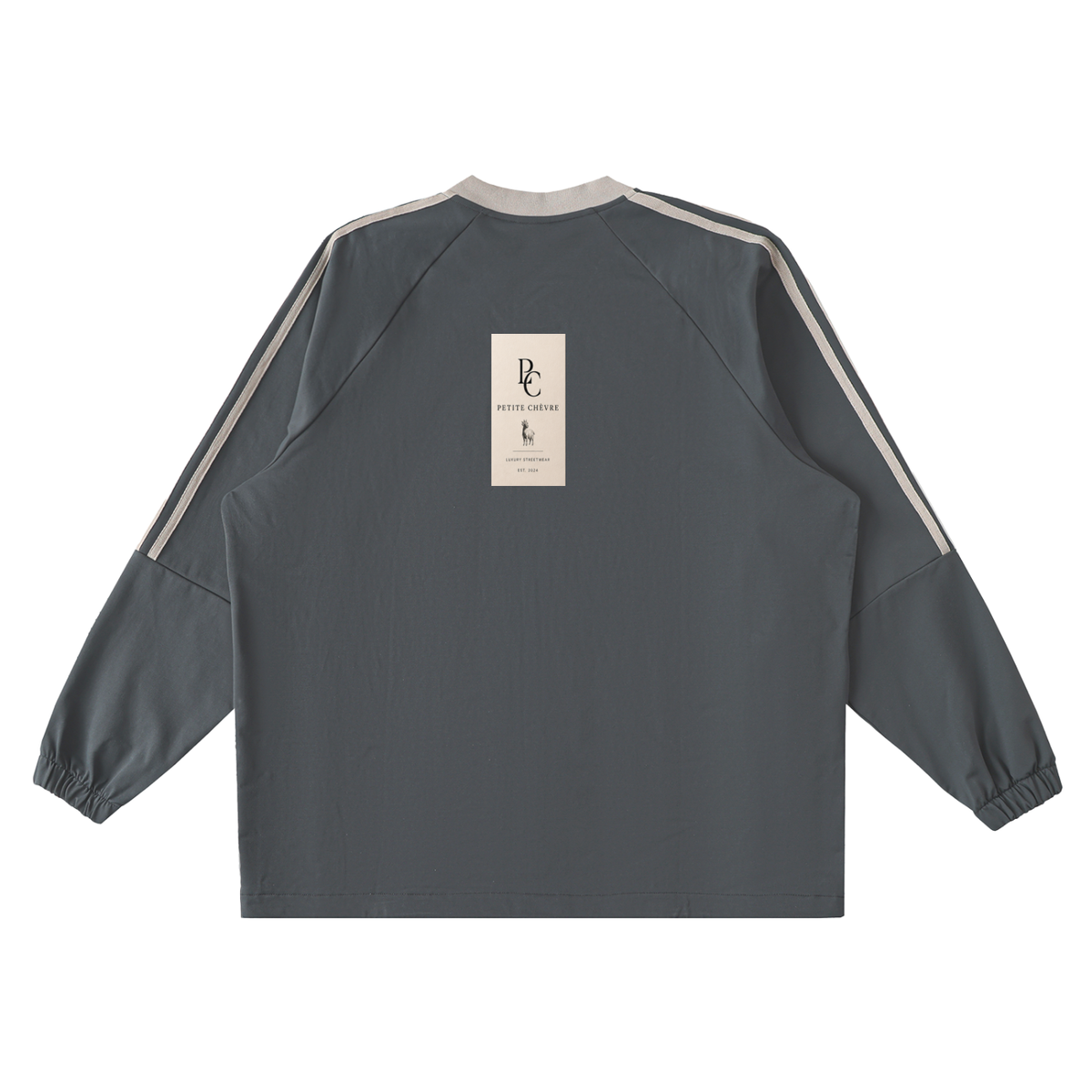 Color-Block V-Neck Long-Sleeve jersey